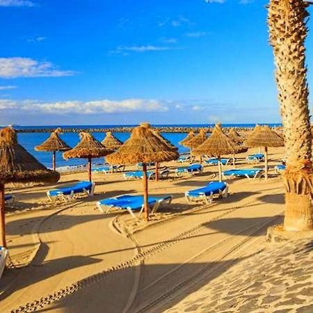Top Floor, Sea View, Huge Terrace, Heated Pool, Garage Los Cristianos  Esterno foto