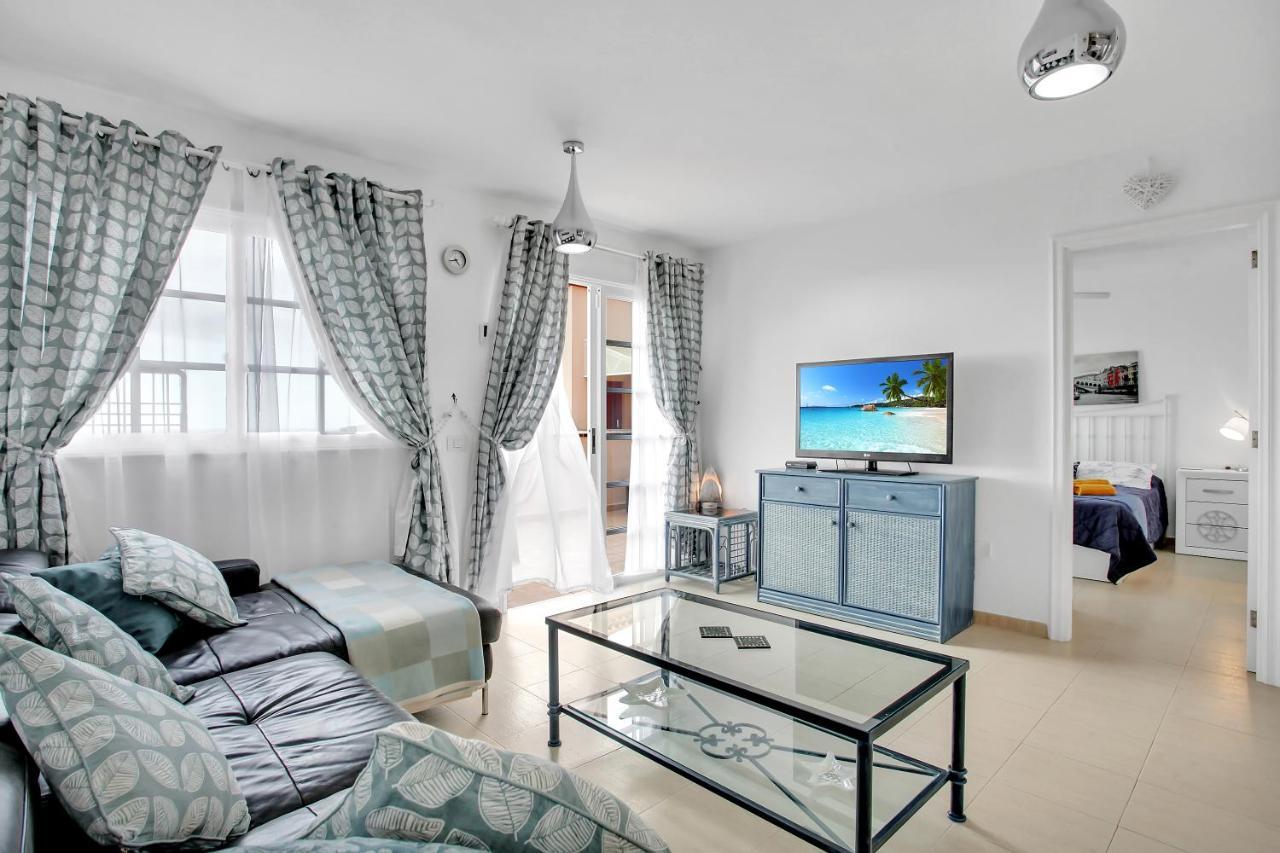 Top Floor, Sea View, Huge Terrace, Heated Pool, Garage Los Cristianos  Esterno foto
