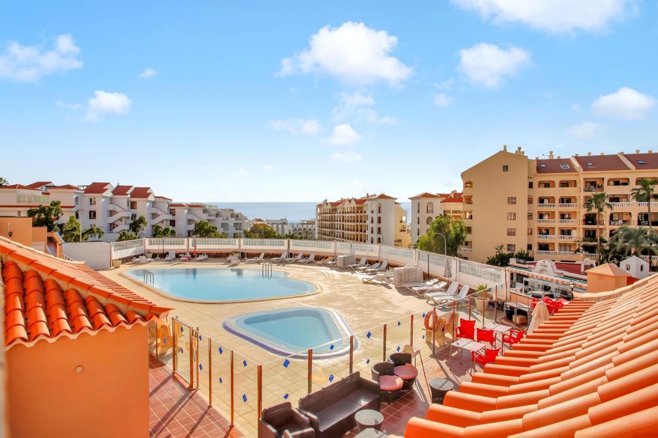 Top Floor, Sea View, Huge Terrace, Heated Pool, Garage Los Cristianos  Esterno foto