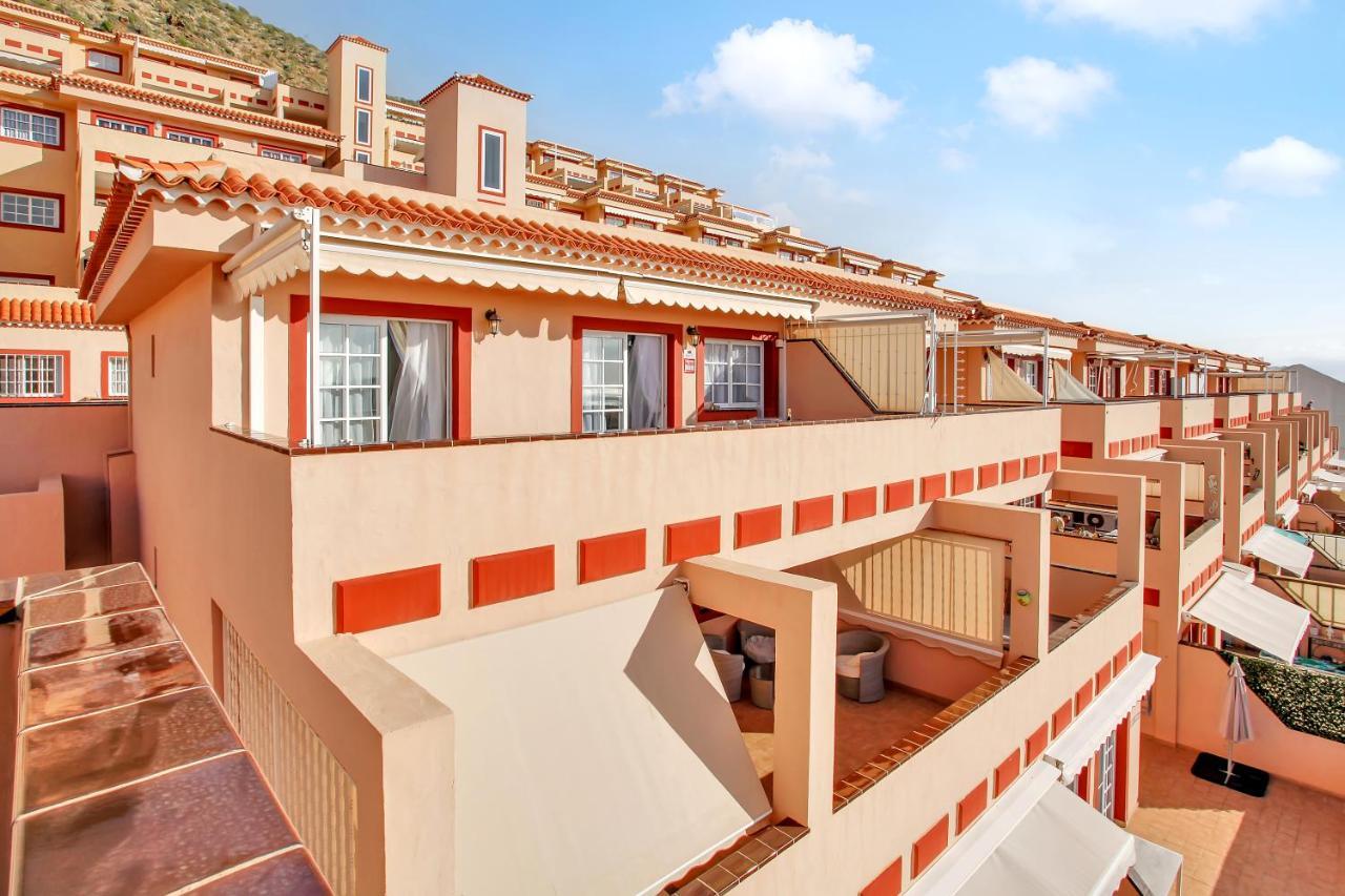 Top Floor, Sea View, Huge Terrace, Heated Pool, Garage Los Cristianos  Esterno foto
