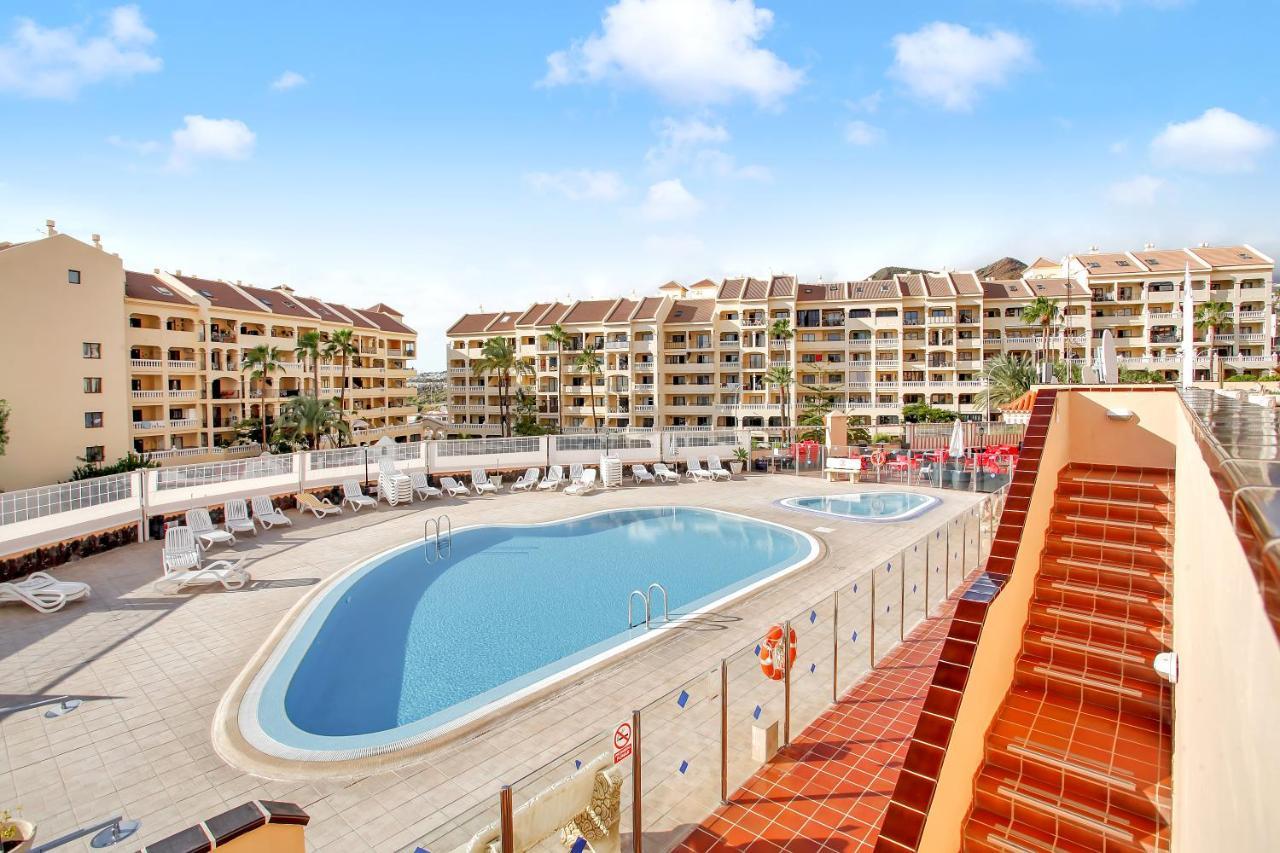 Top Floor, Sea View, Huge Terrace, Heated Pool, Garage Los Cristianos  Esterno foto