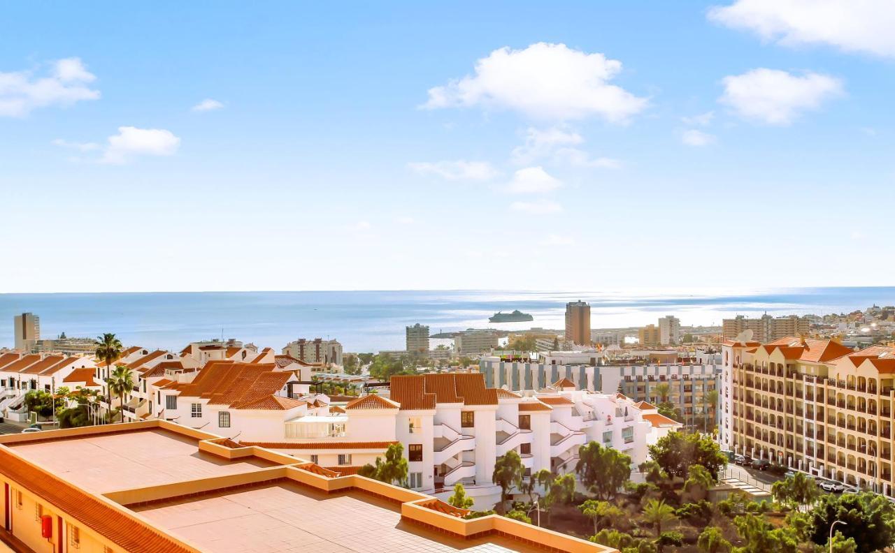 Top Floor, Sea View, Huge Terrace, Heated Pool, Garage Los Cristianos  Esterno foto